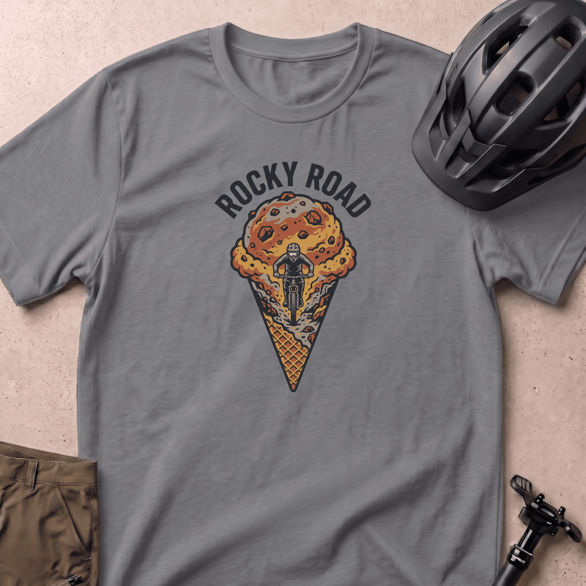 Rocky Road T-shirt - Grey