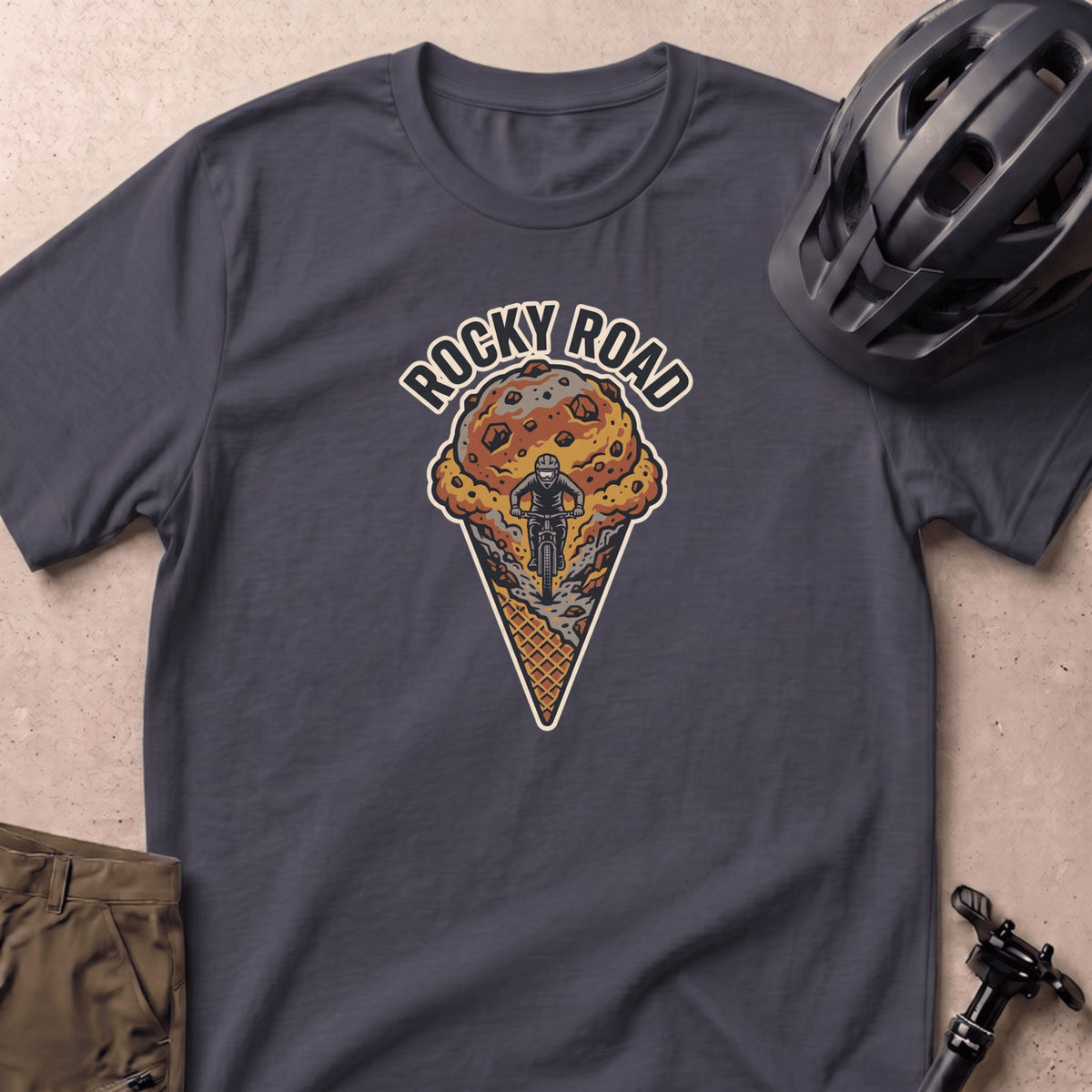 Rocky Road T-shirt - Navy