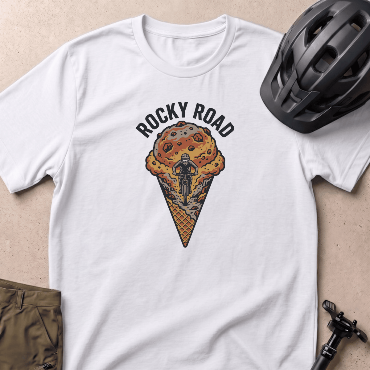 Rocky Road T-shirt - White