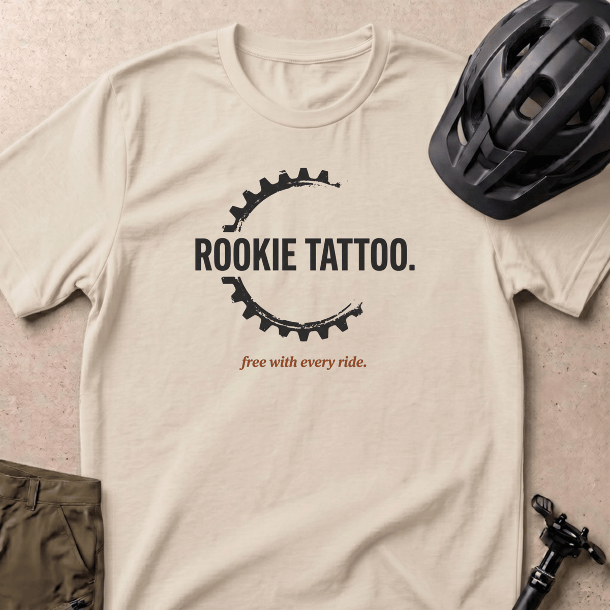 Rookie Tattoo T-shirt - Ivory