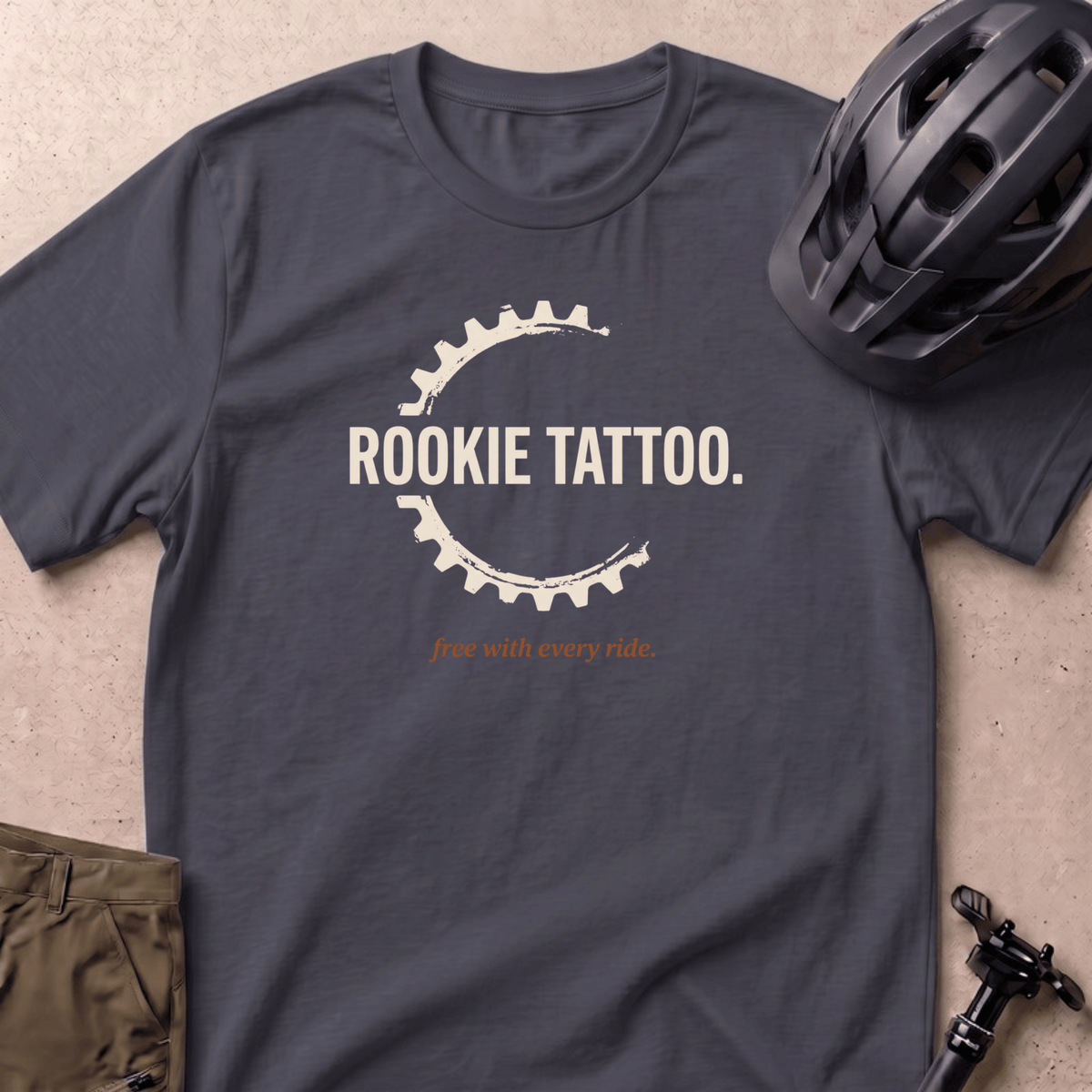 Rookie Tattoo T-shirt - Navy