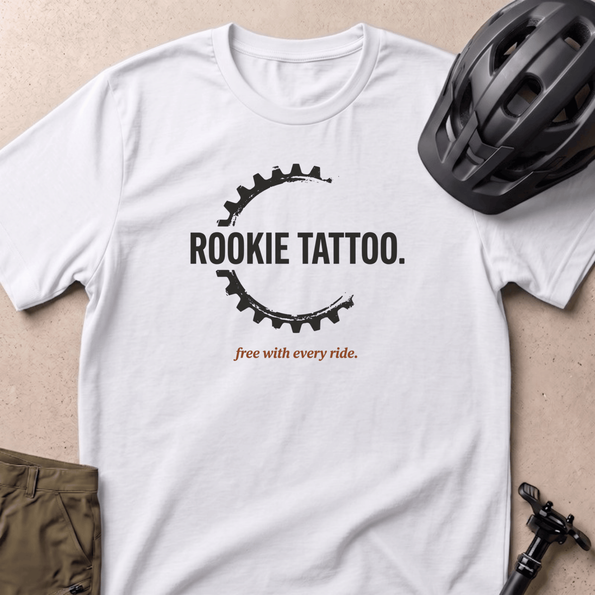Rookie Tattoo T-shirt - White