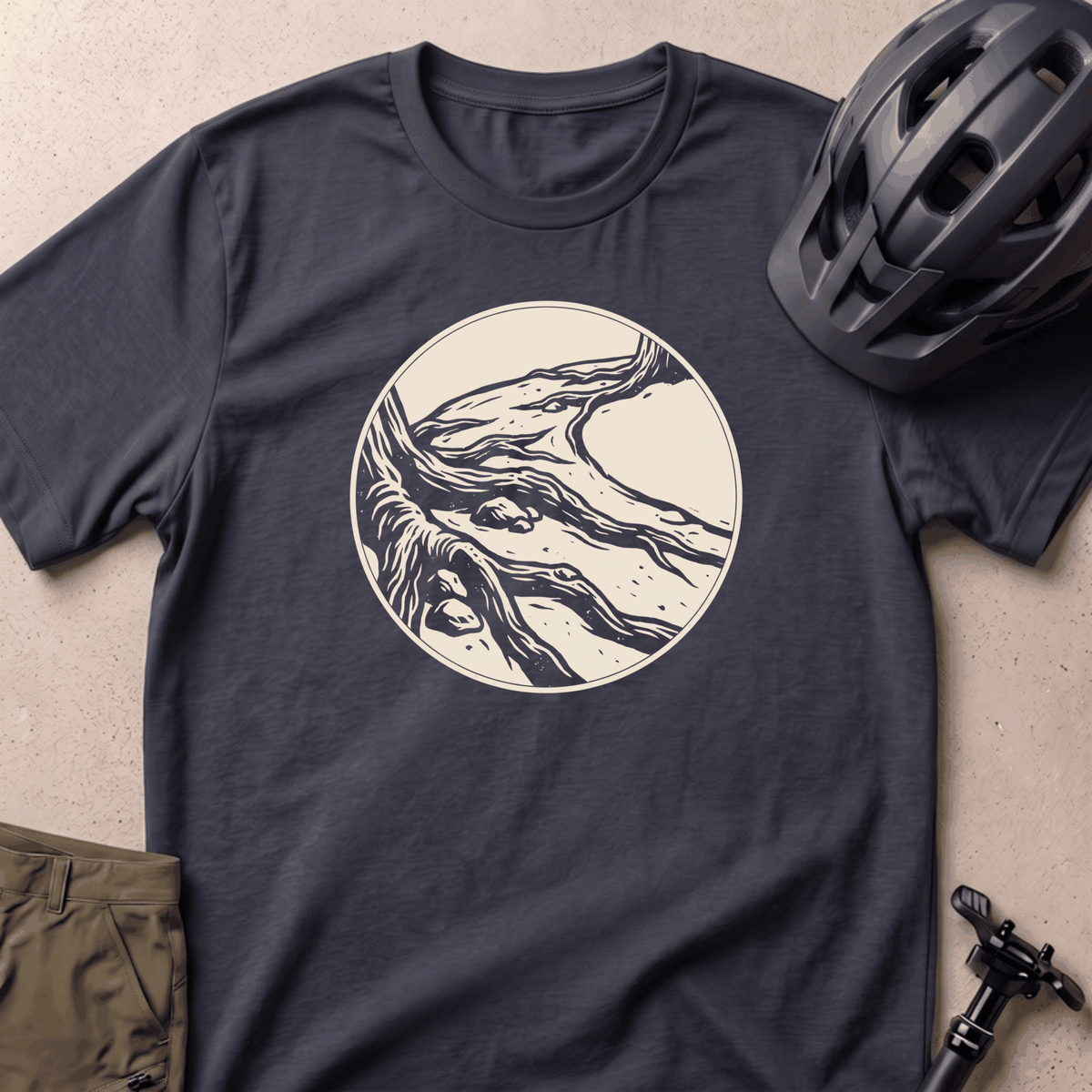 Roots T-shirt - Black