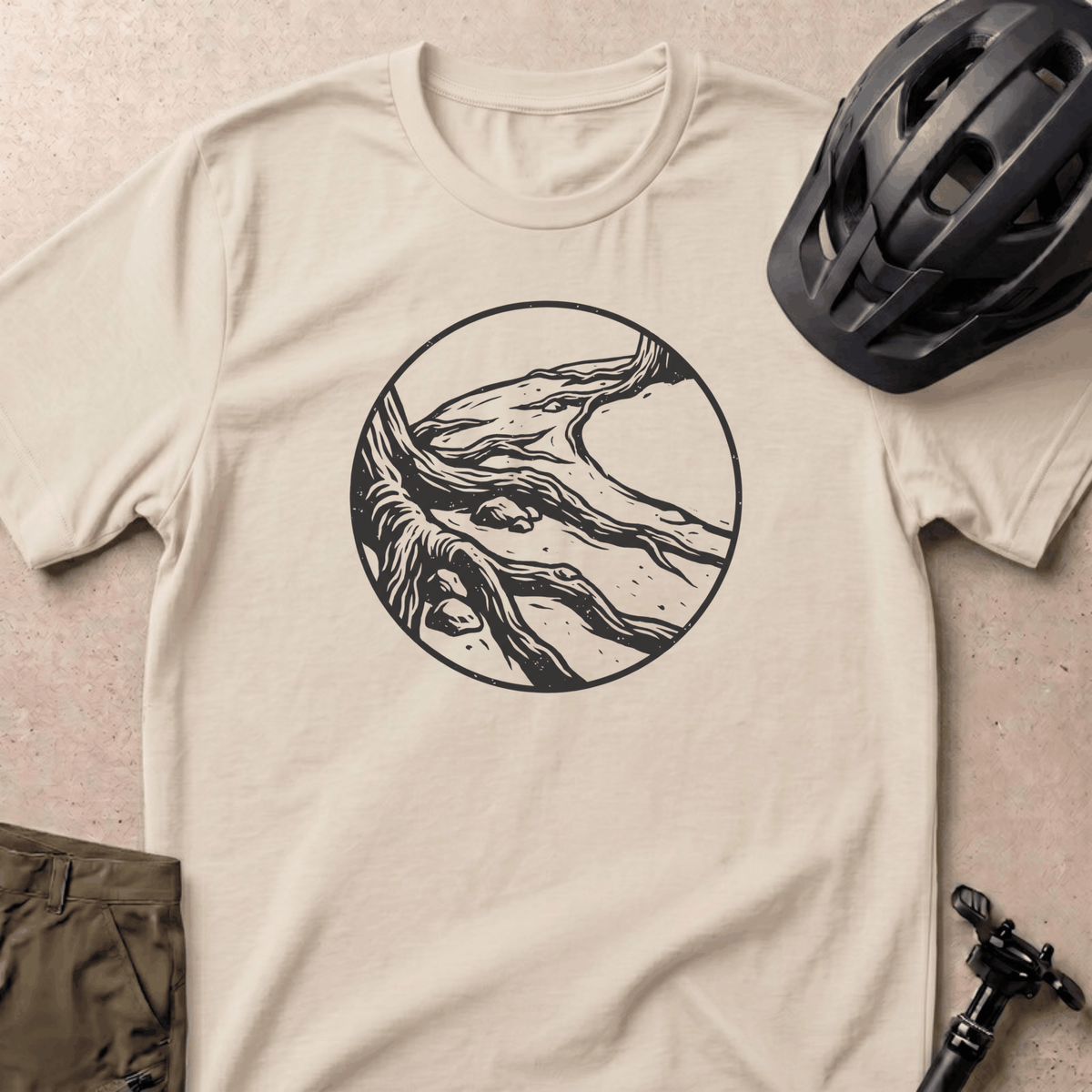Roots T-shirt - Ivory