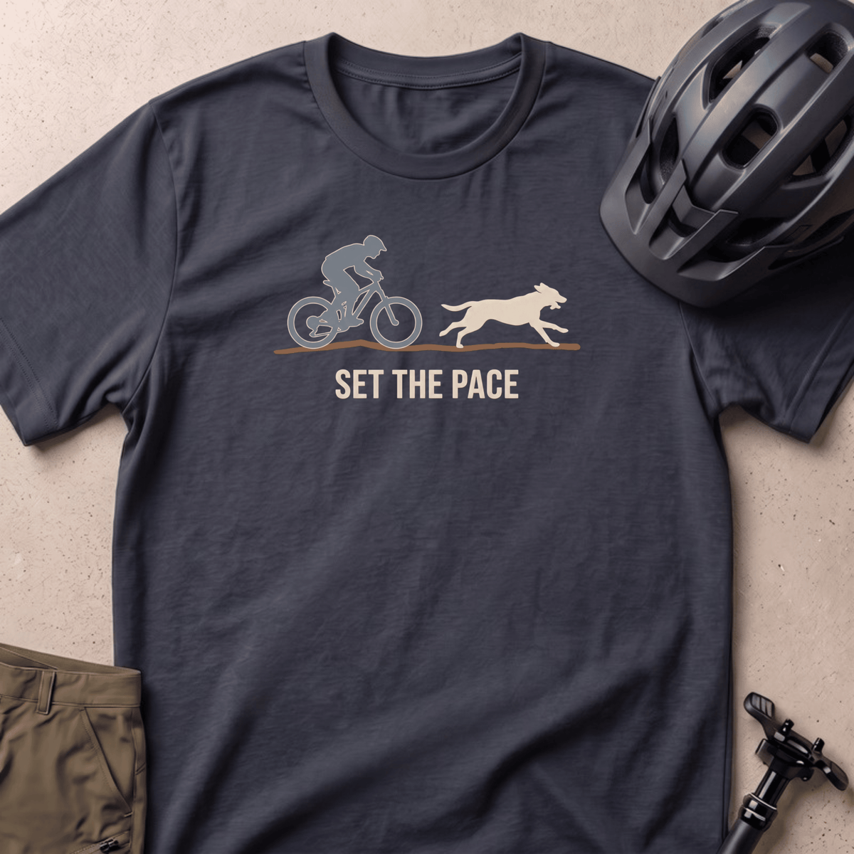 Set the Pace T-shirt - Black