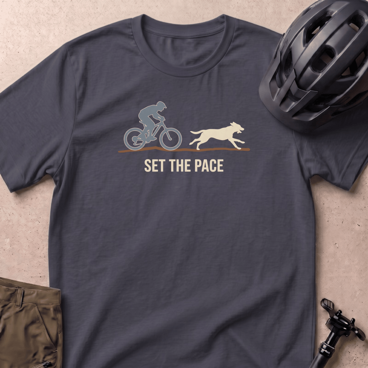 Set the Pace T-shirt - Navy
