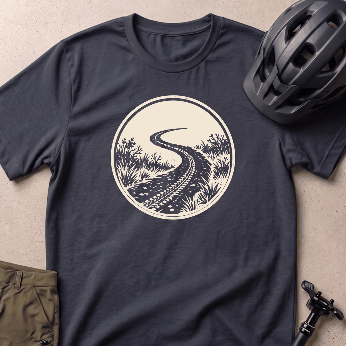 Singletrack Line T-shirt - Black