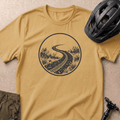 Singletrack Line T-shirt - Mustard