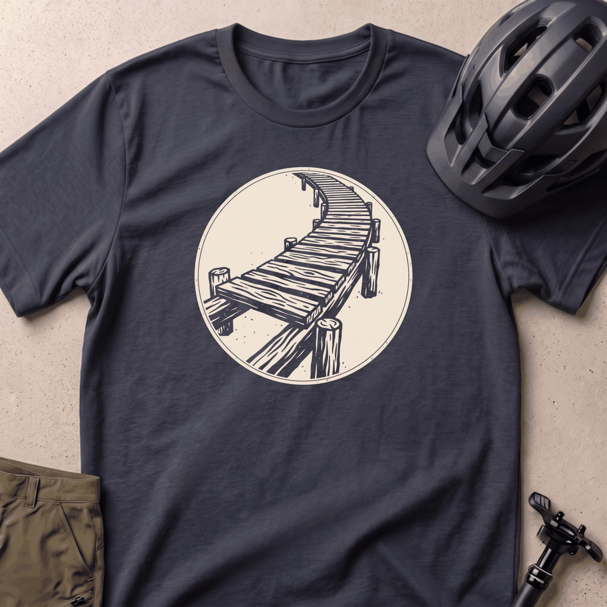 Skinny T-shirt - Black
