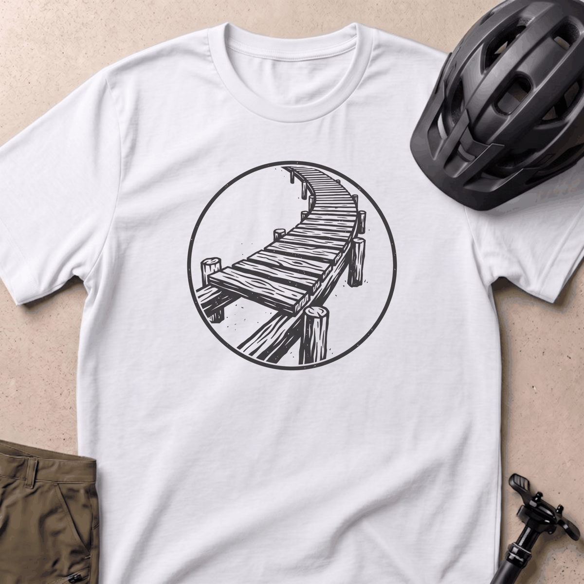 Skinny T-shirt - White