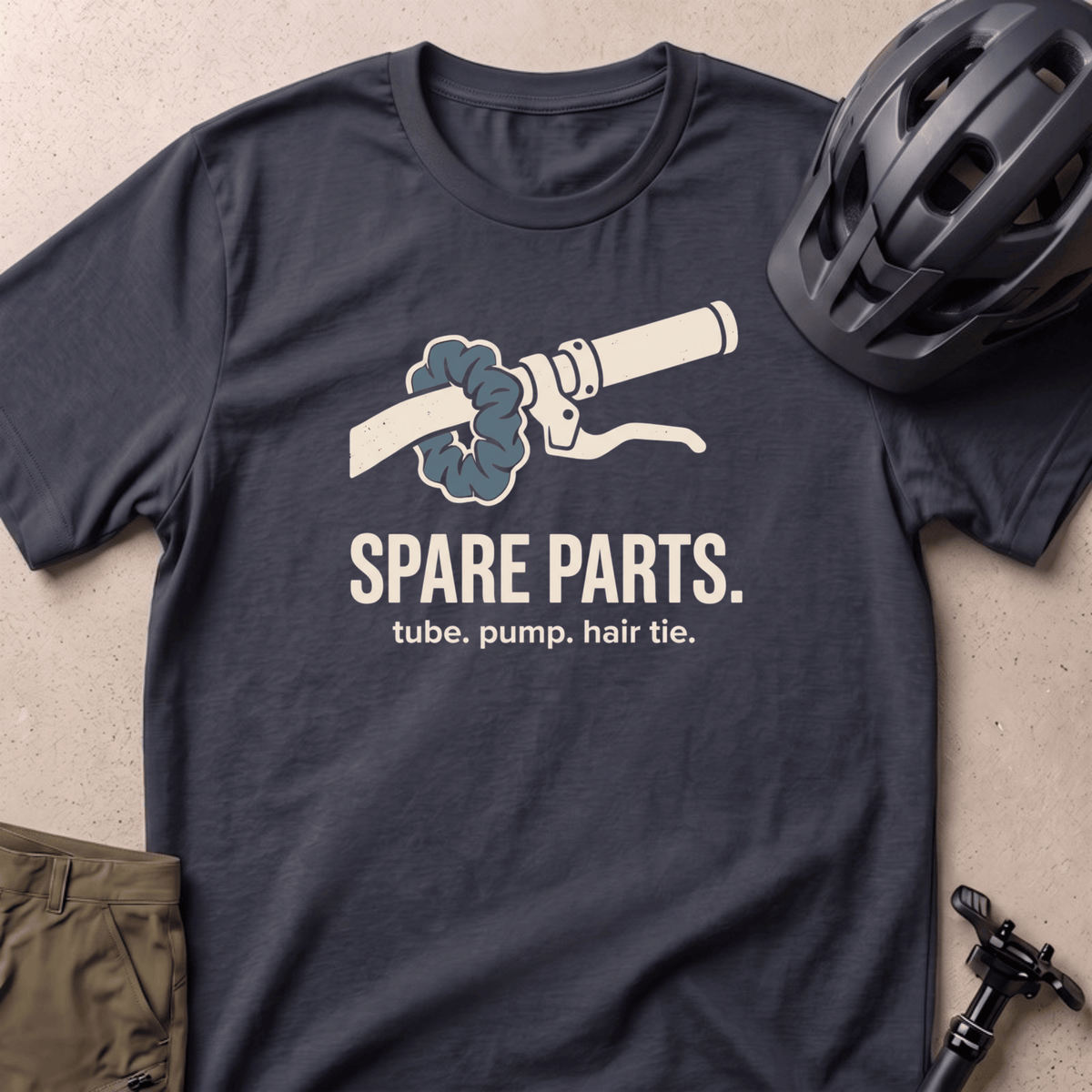 Spare Parts T-shirt - Black