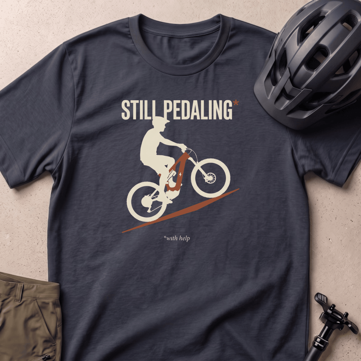 Still Pedaling T-shirt - Black