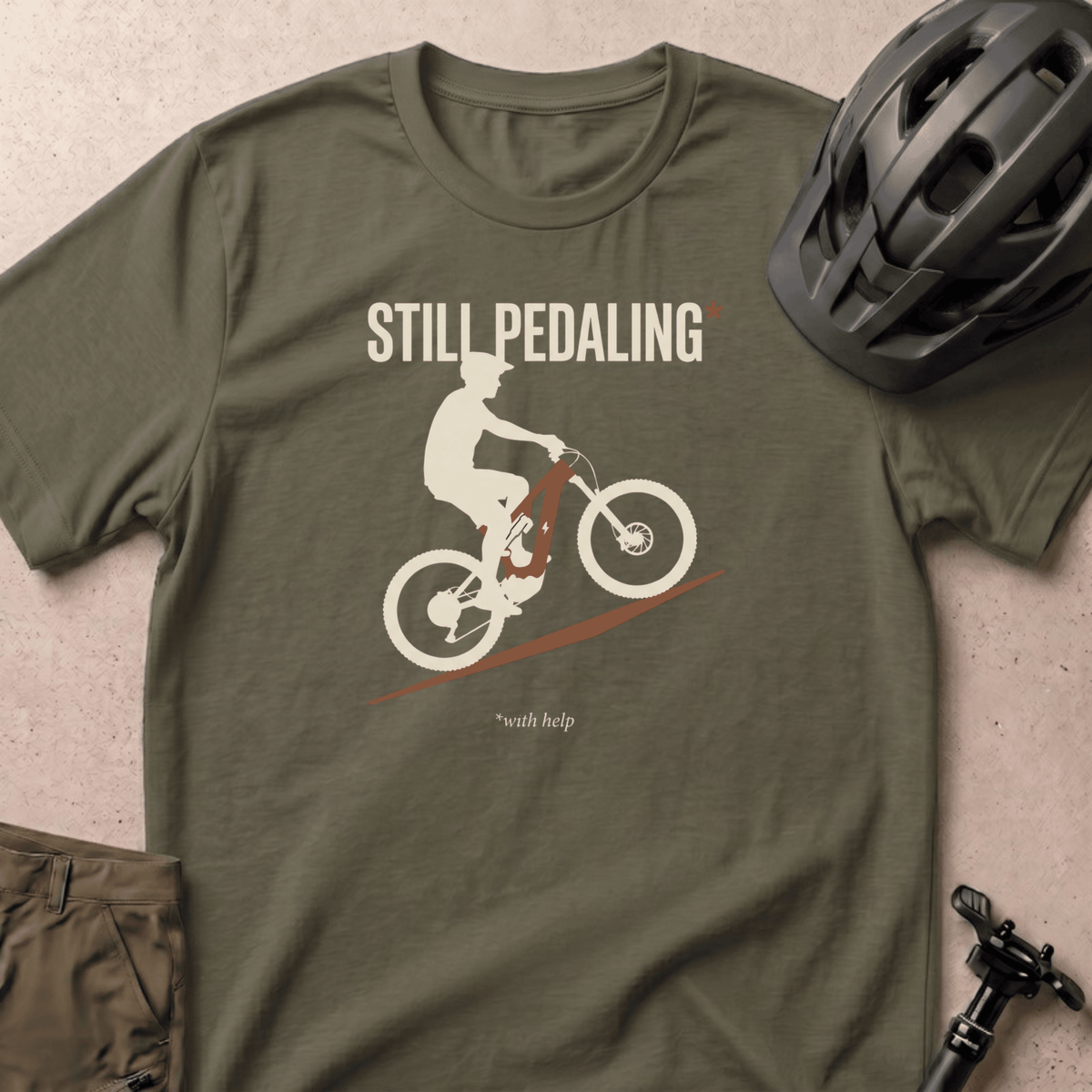 Still Pedaling T-shirt - Hemp