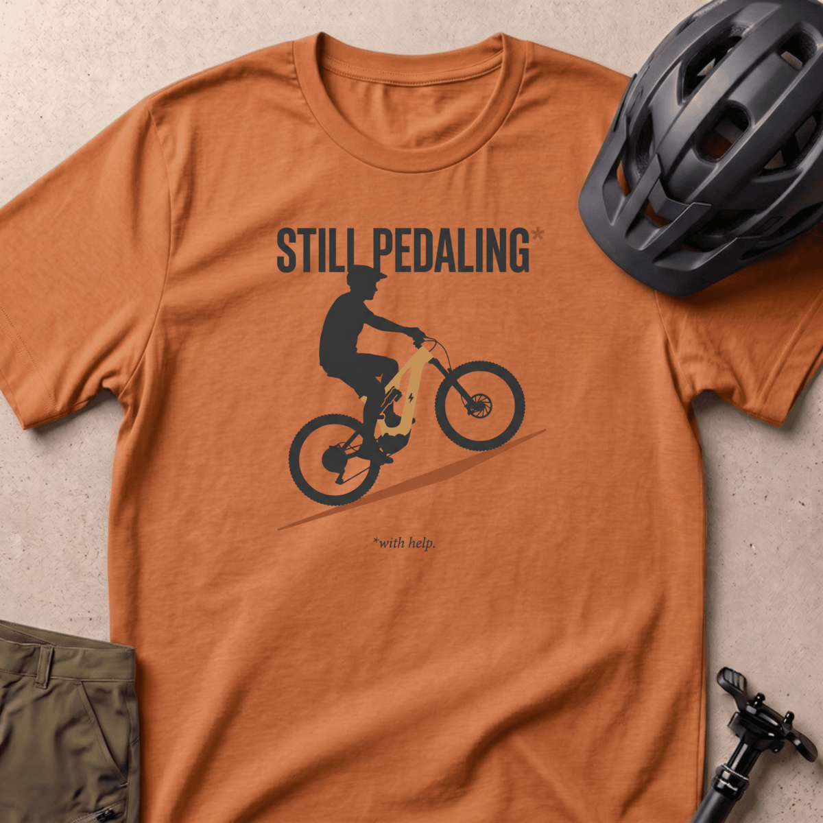 Still Pedaling T-shirt - Yam