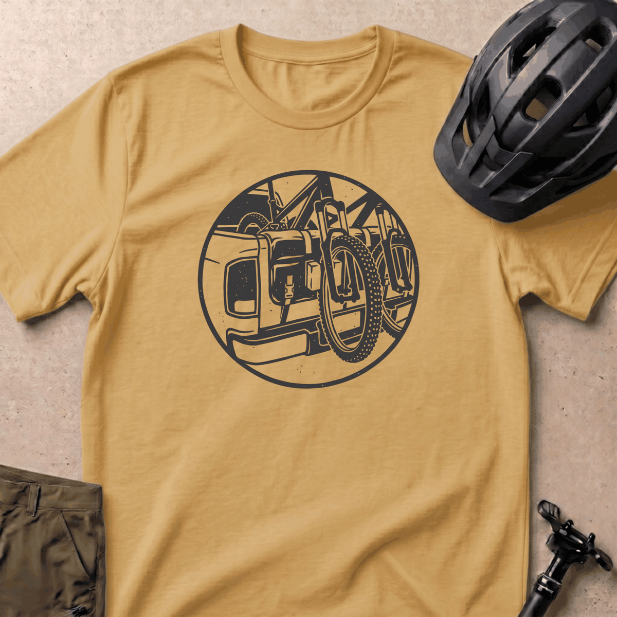Tailgate T-shirt - Mustard