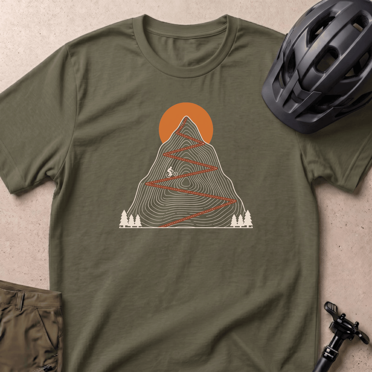 Topo Descent T-shirt - Hemp