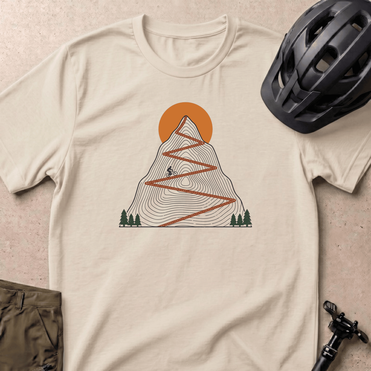 Topo Descent T-shirt - Ivory