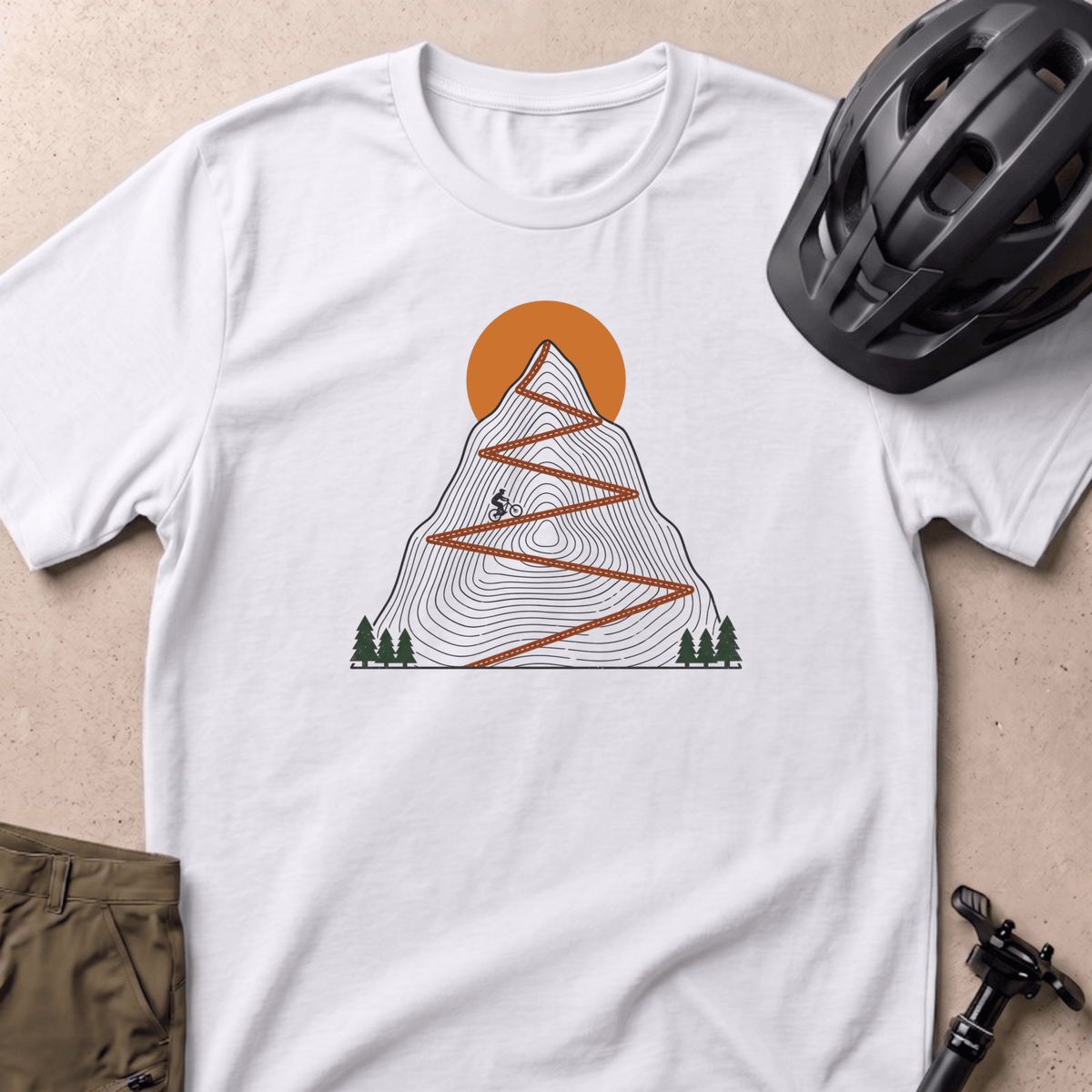 Topo Descent T-shirt - White