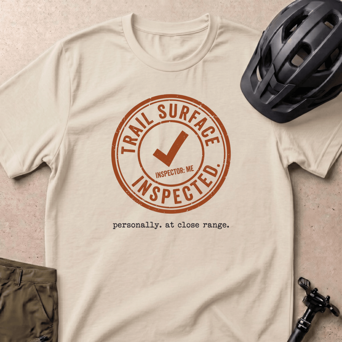 Trail Inspection T-shirt - Ivory