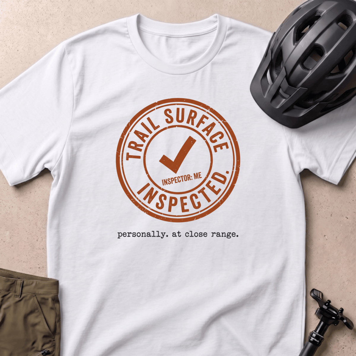 Trail Inspection T-shirt - White
