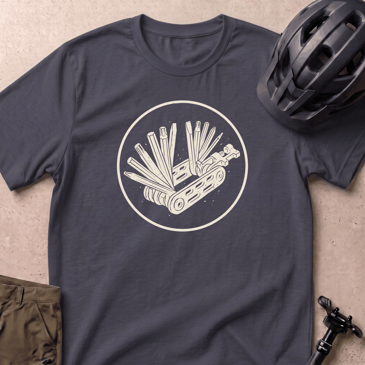 Trailside Fix T-shirt - Navy