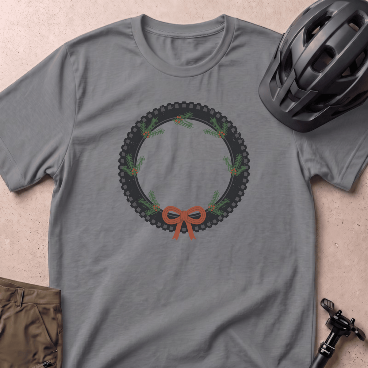 Tread Wreath T-shirt - Grey