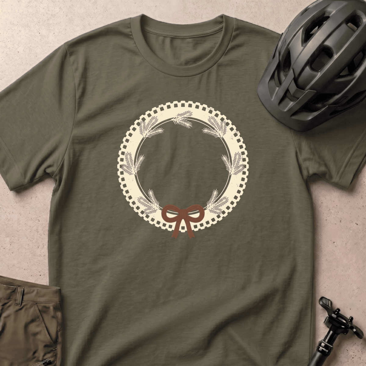 Tread Wreath T-shirt - Hemp