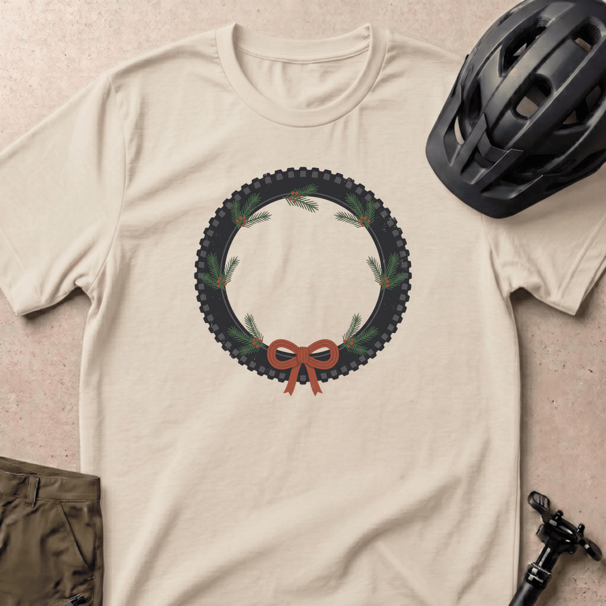 Tread Wreath T-shirt - Ivory