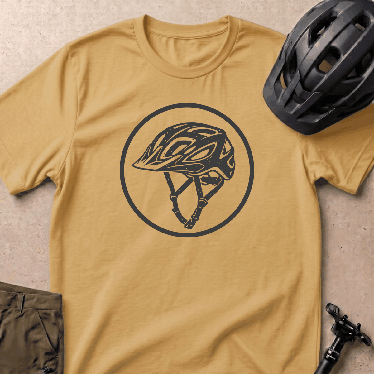 Visor T-shirt - Mustard