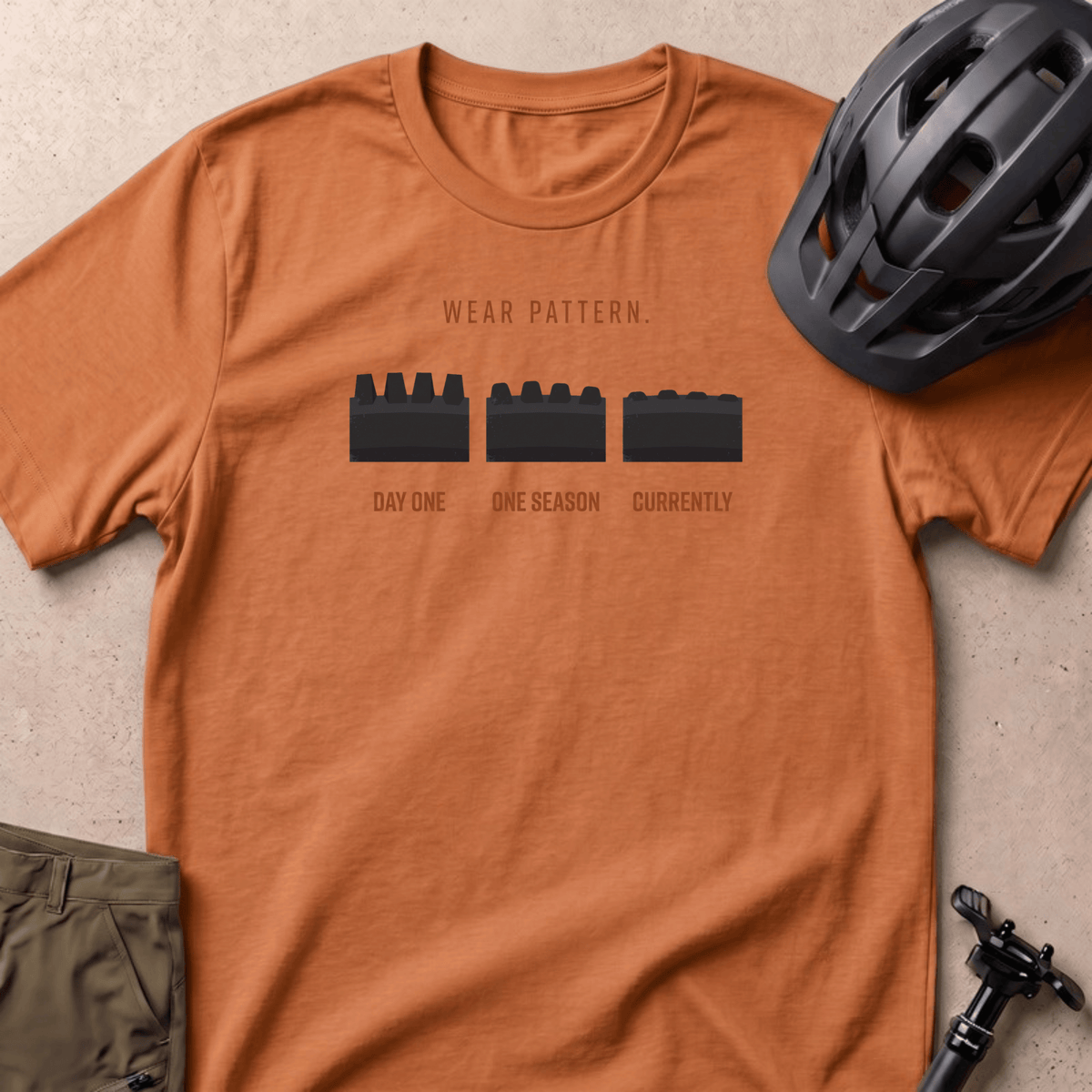 Wear Pattern T-shirt - Yam