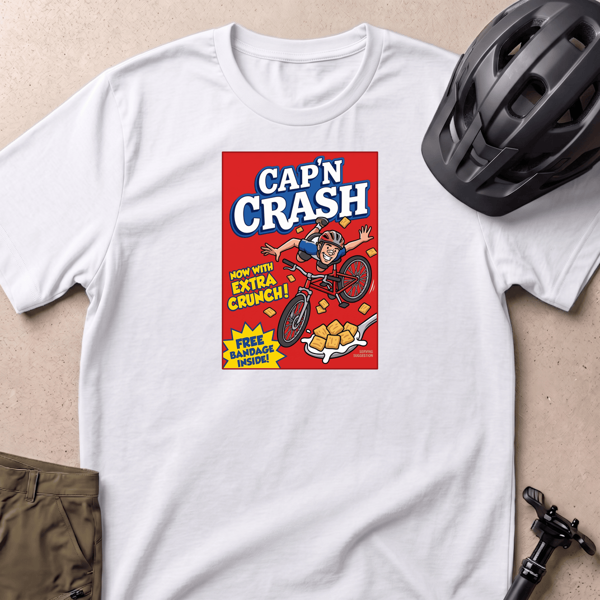 Cap'n Crash T-shirt