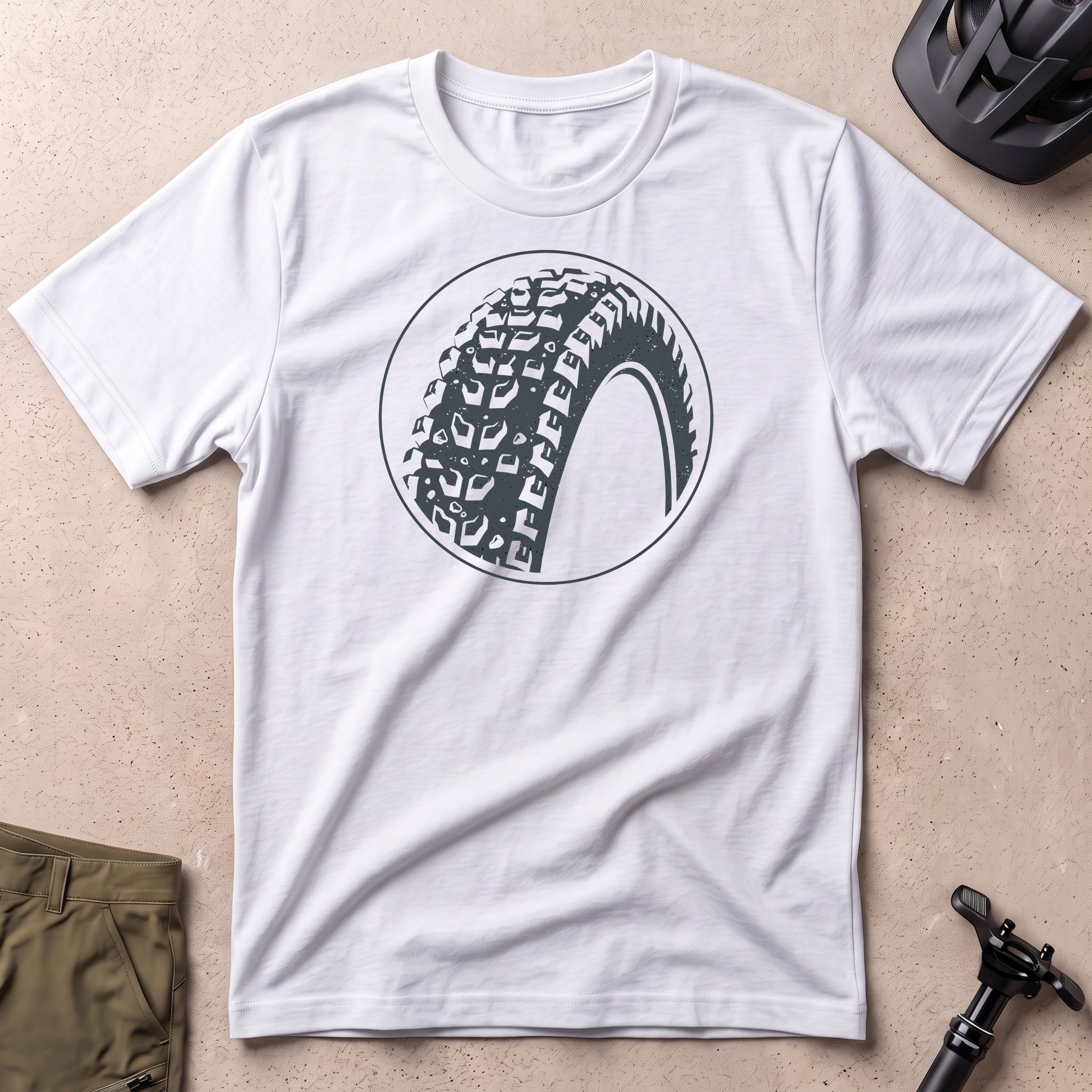 MTB Tire Tread T-shirt