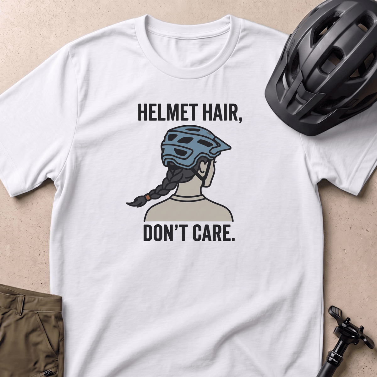 Helmet Hair T-shirt