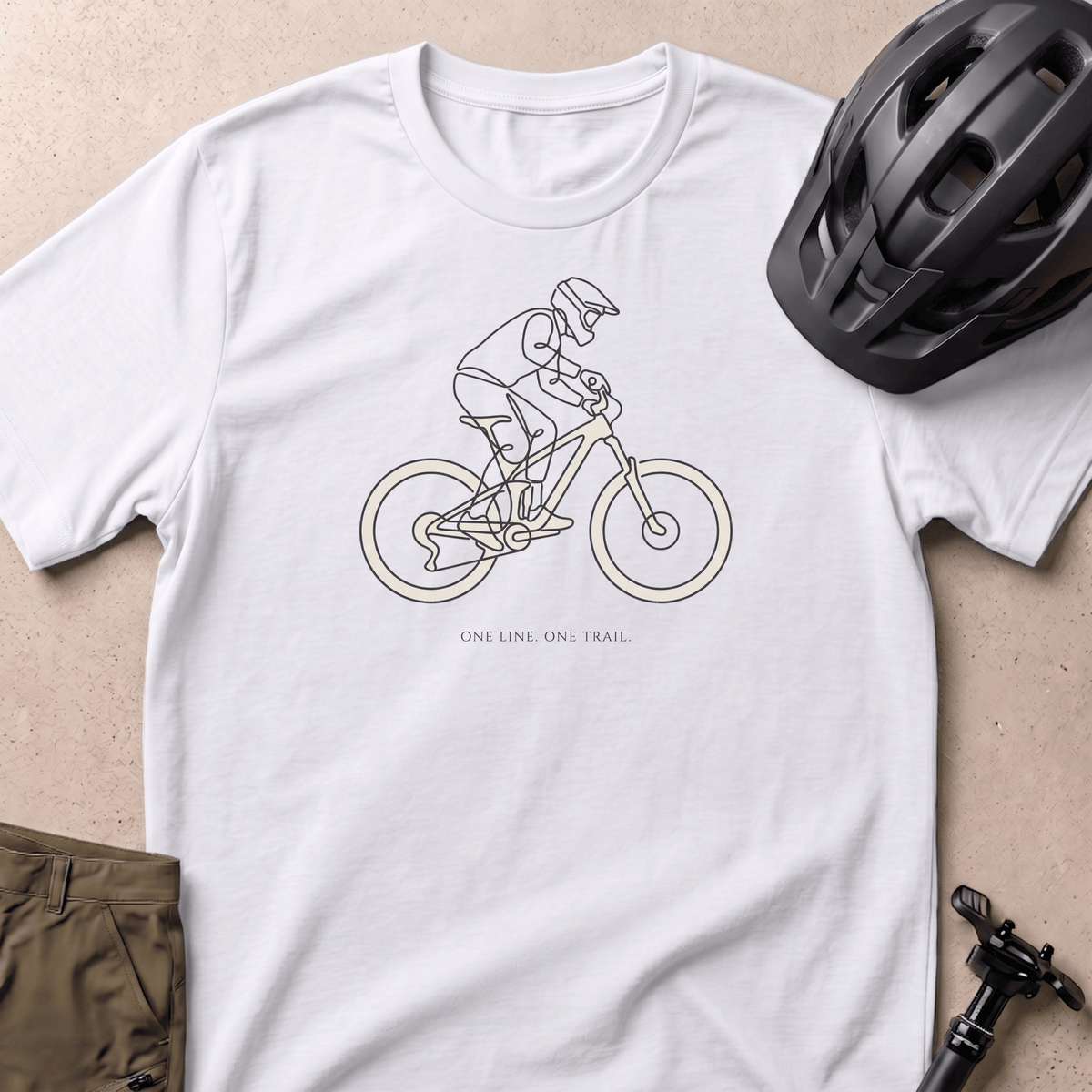 One Line One Trail T-shirt