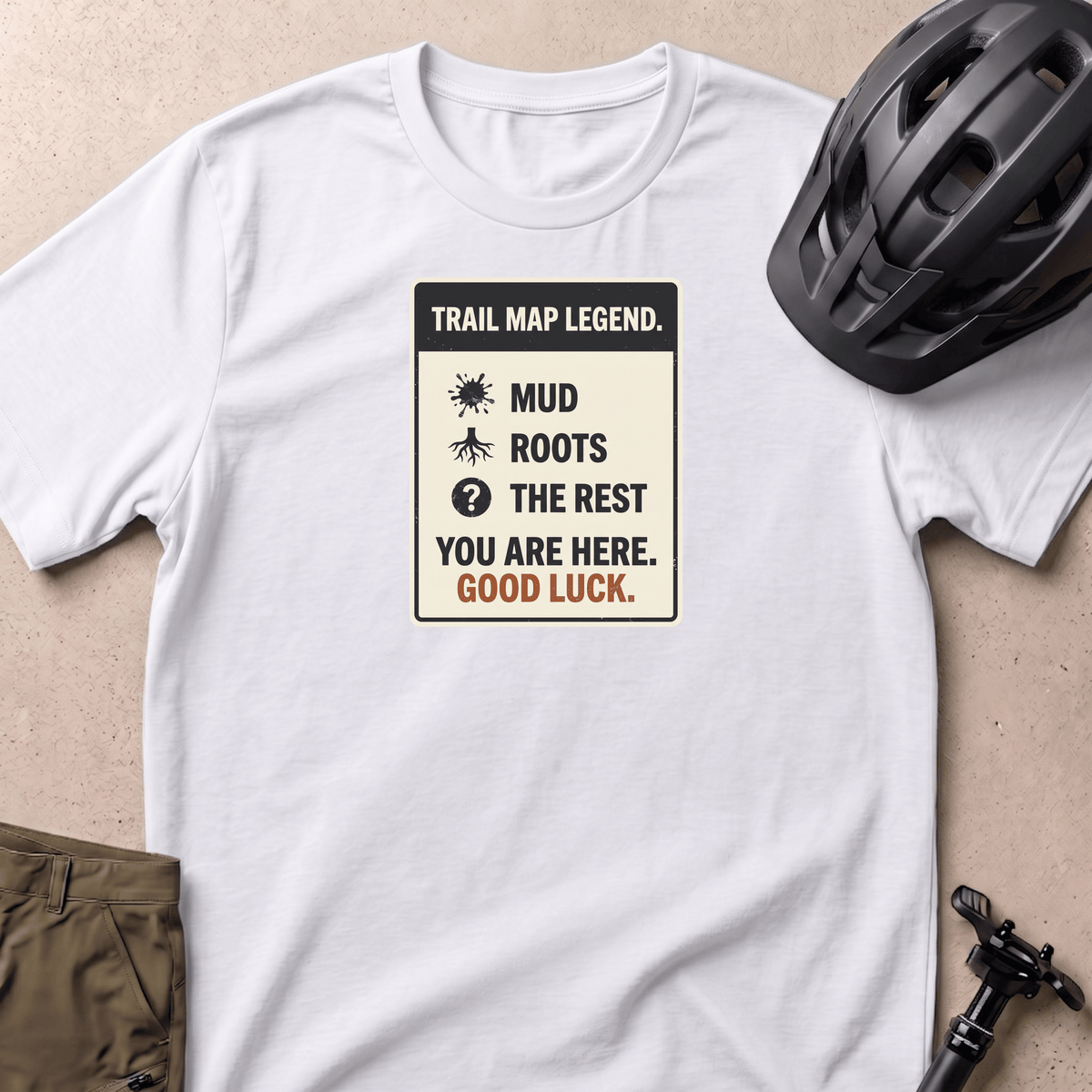 Trail Map Legend T-shirt