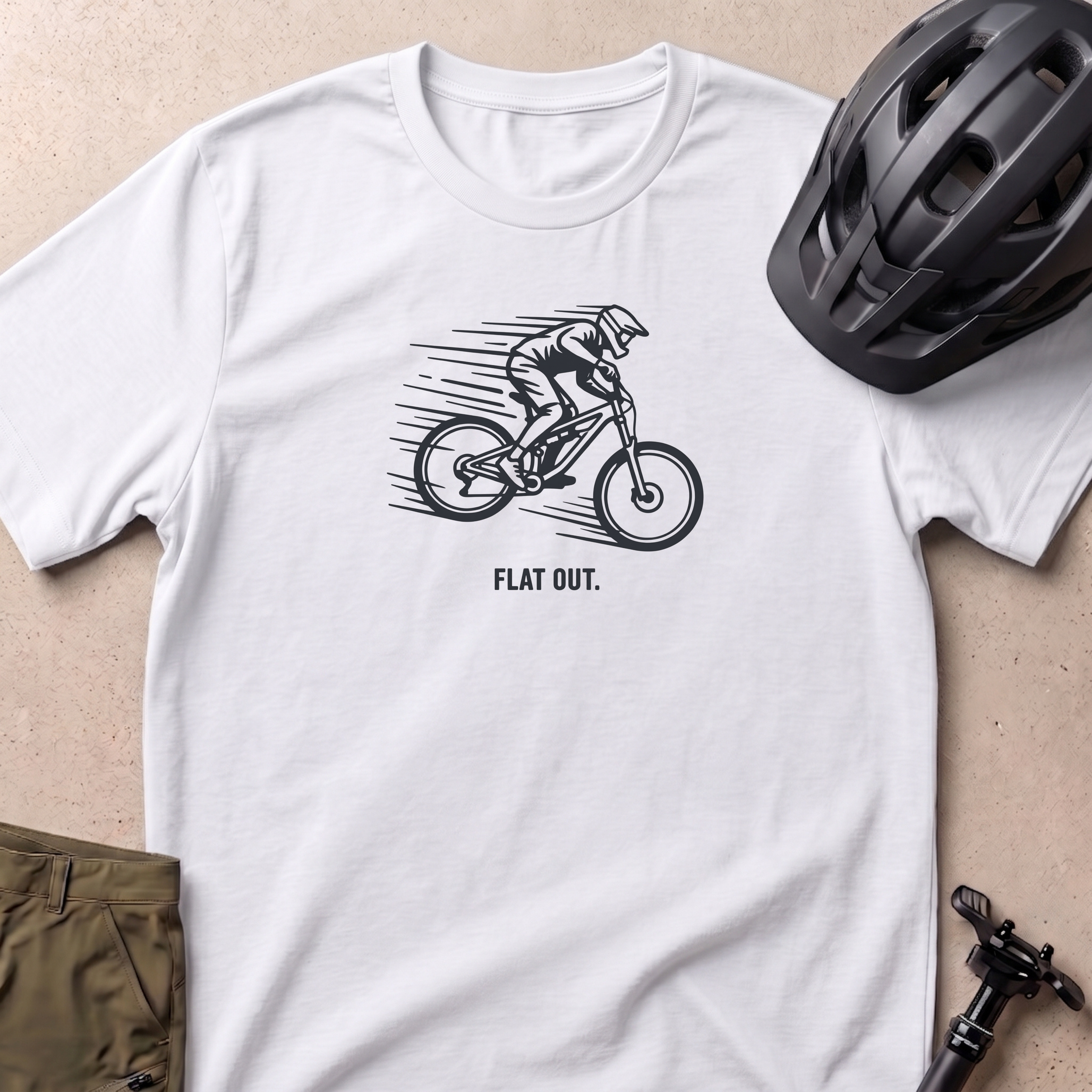 Flat Out Rider T-shirt
