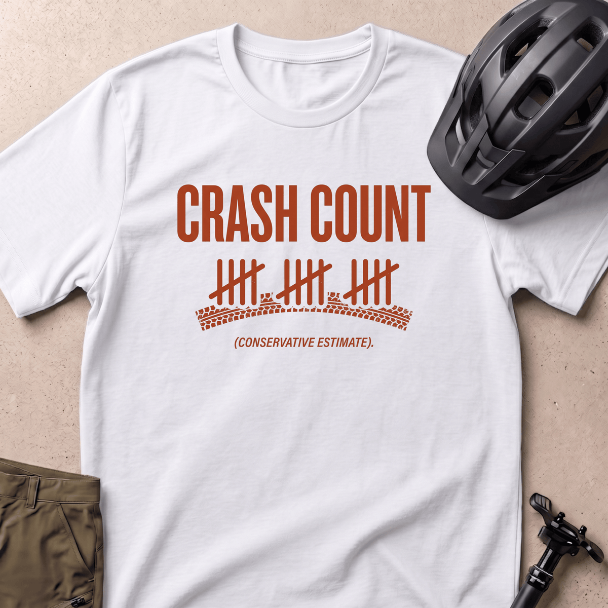 Crash Count T-shirt