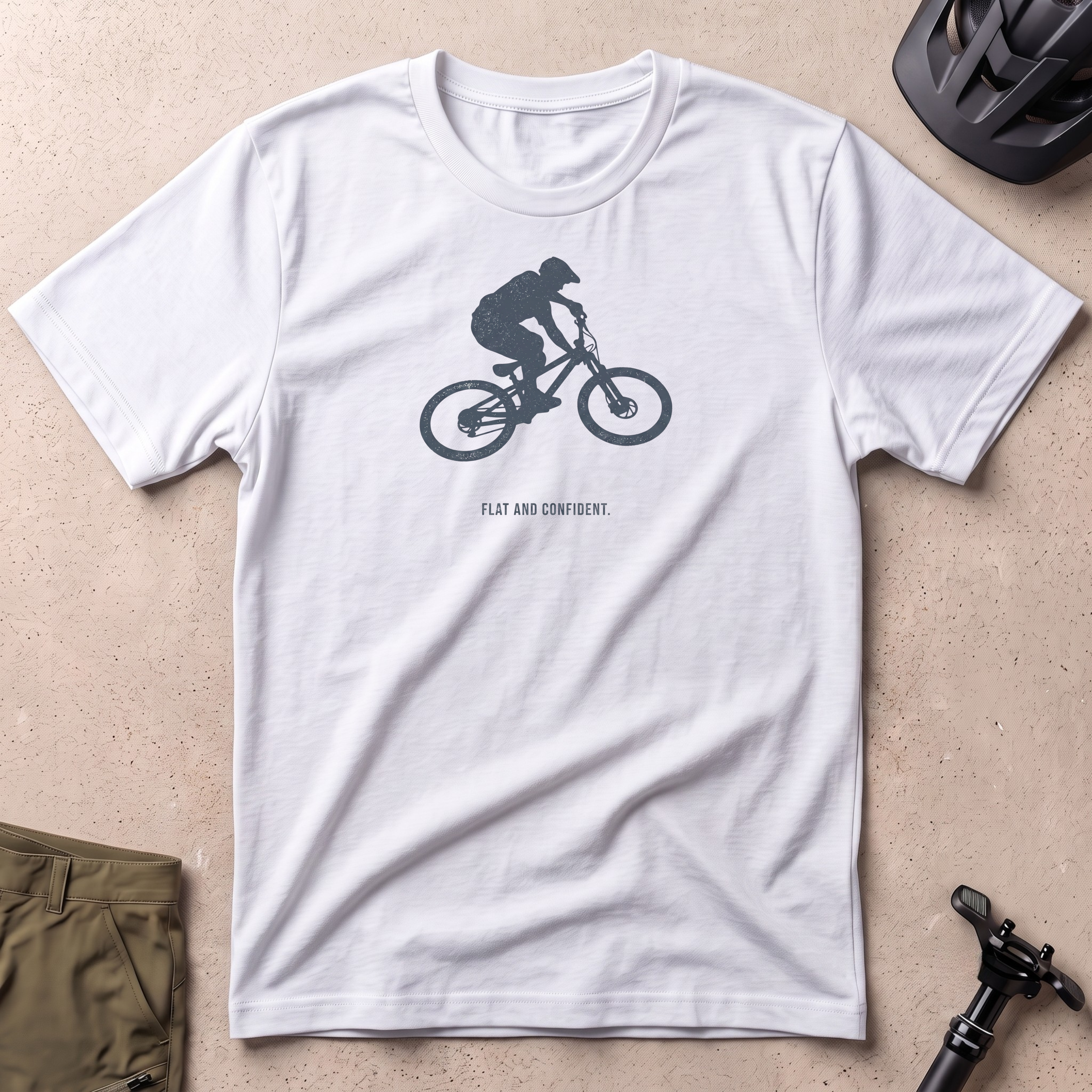 Flat And Confident T-shirt