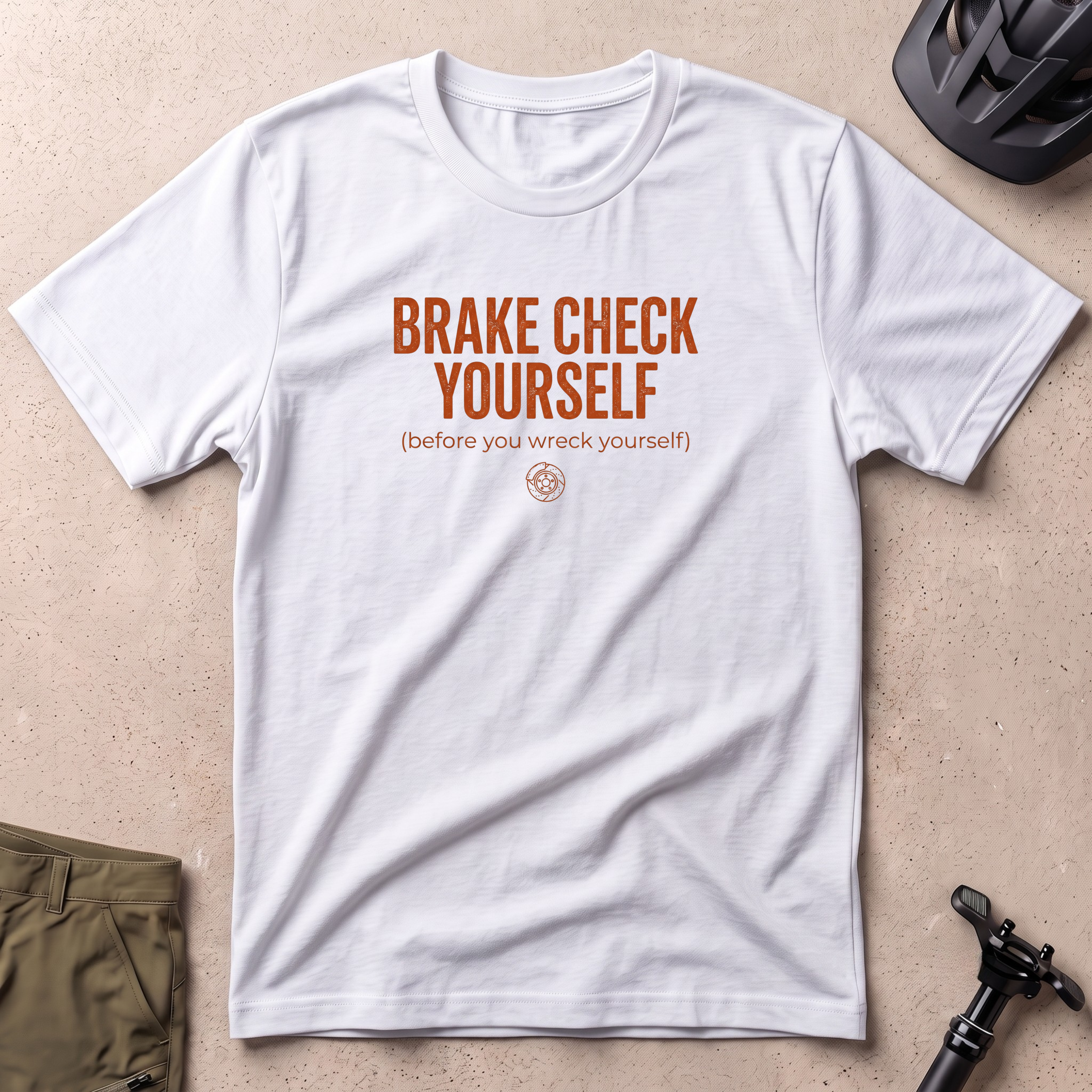 Brake Check Yourself T-shirt