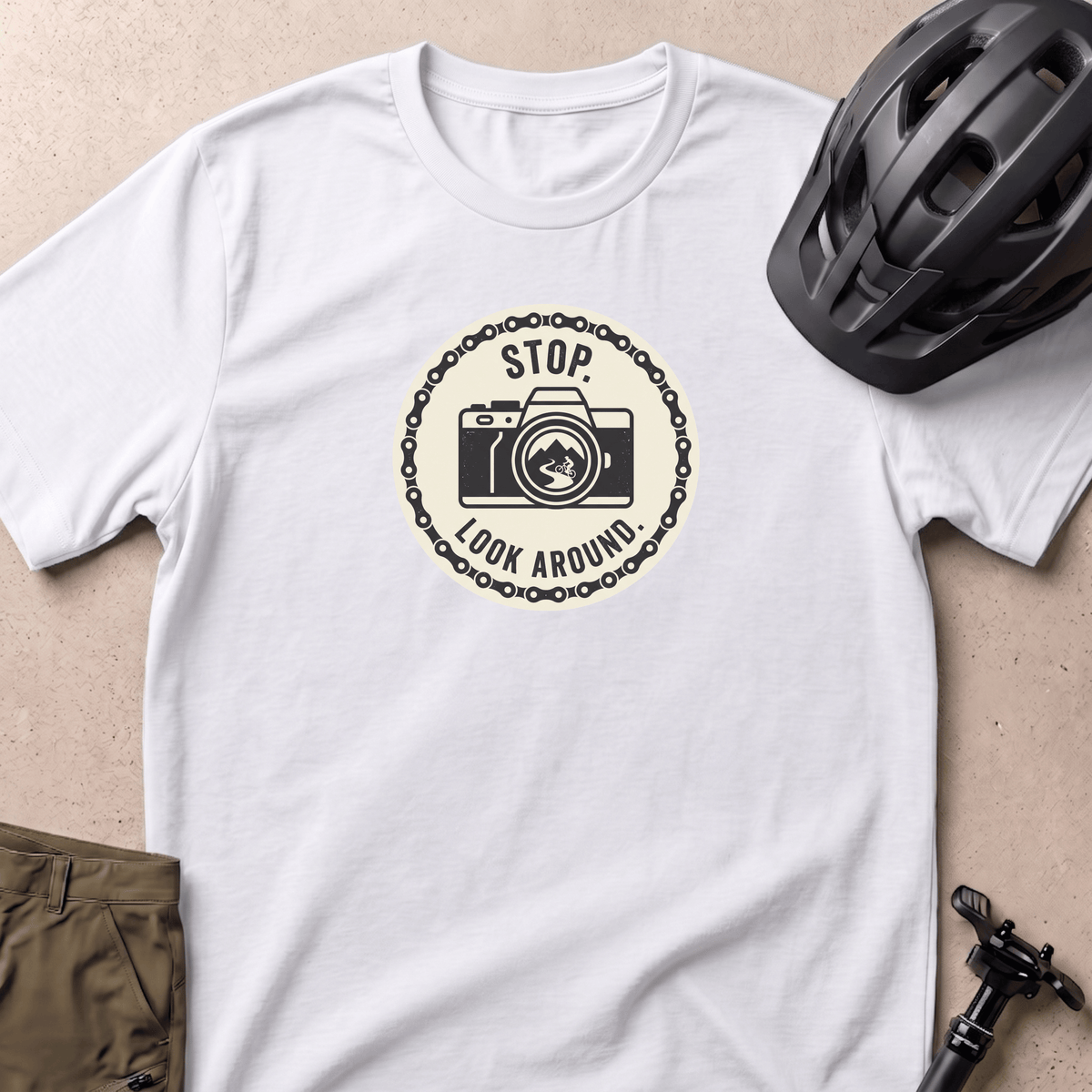 Stop Look Around T-shirt