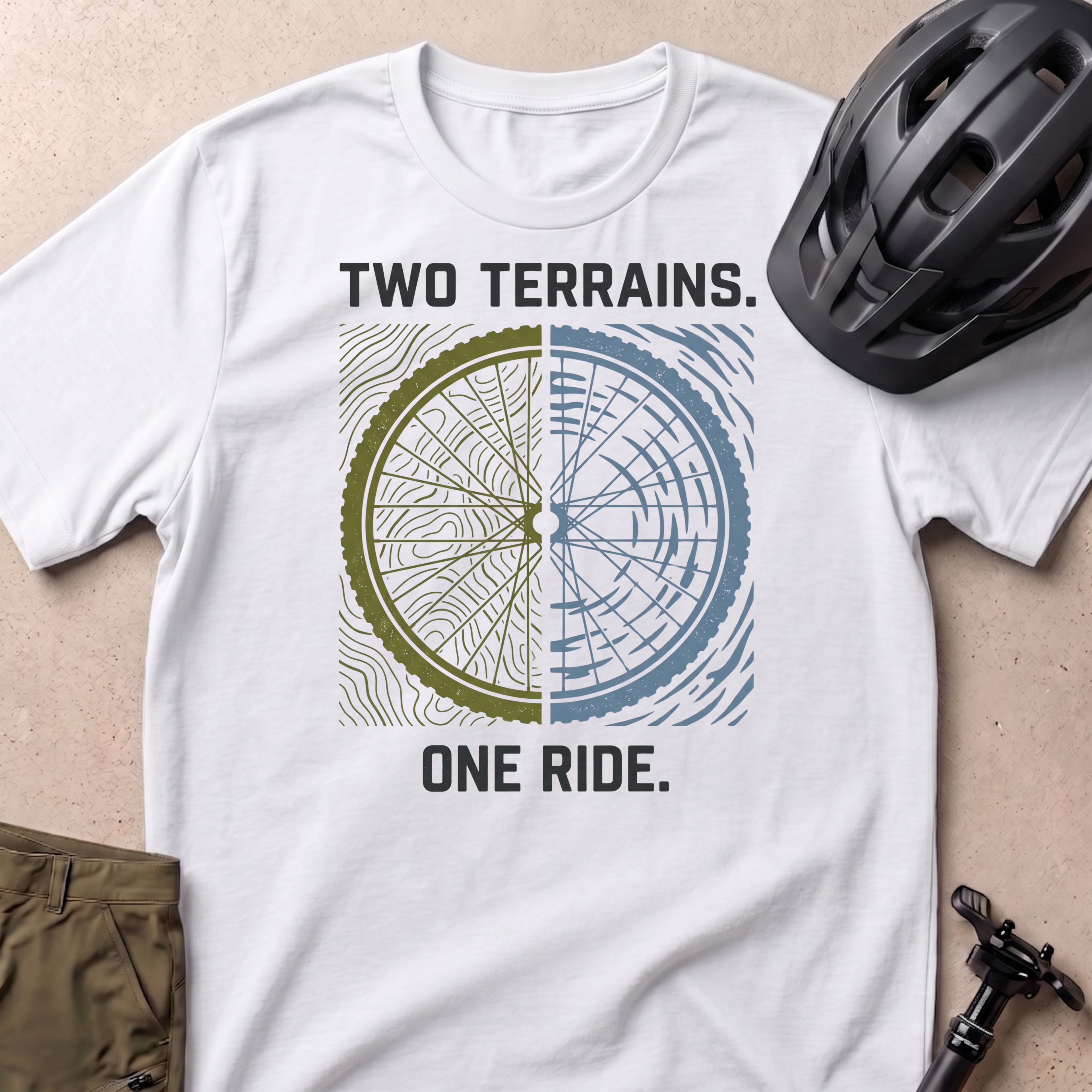 Two Terrains T-shirt