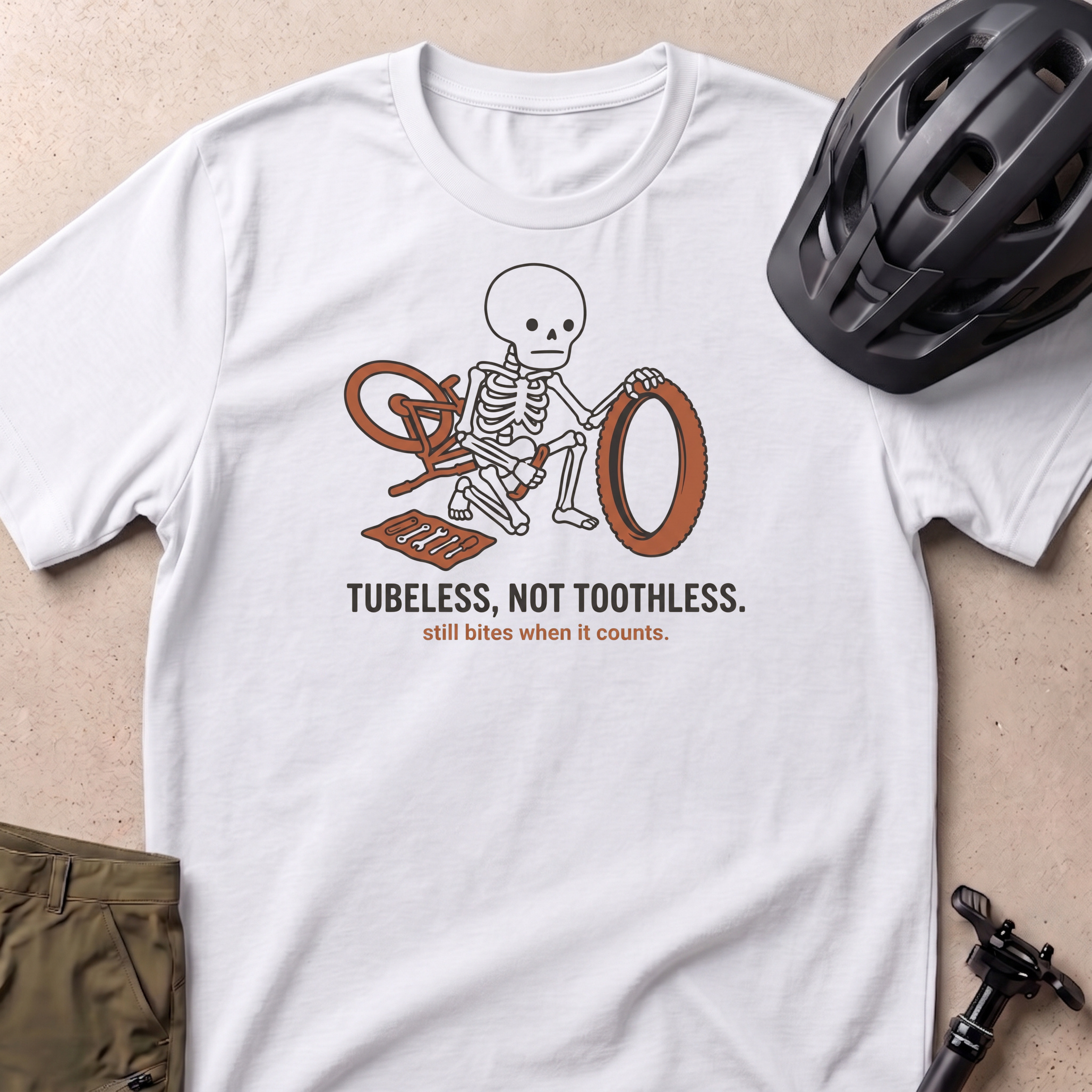 Tubeless Not Toothless T-shirt