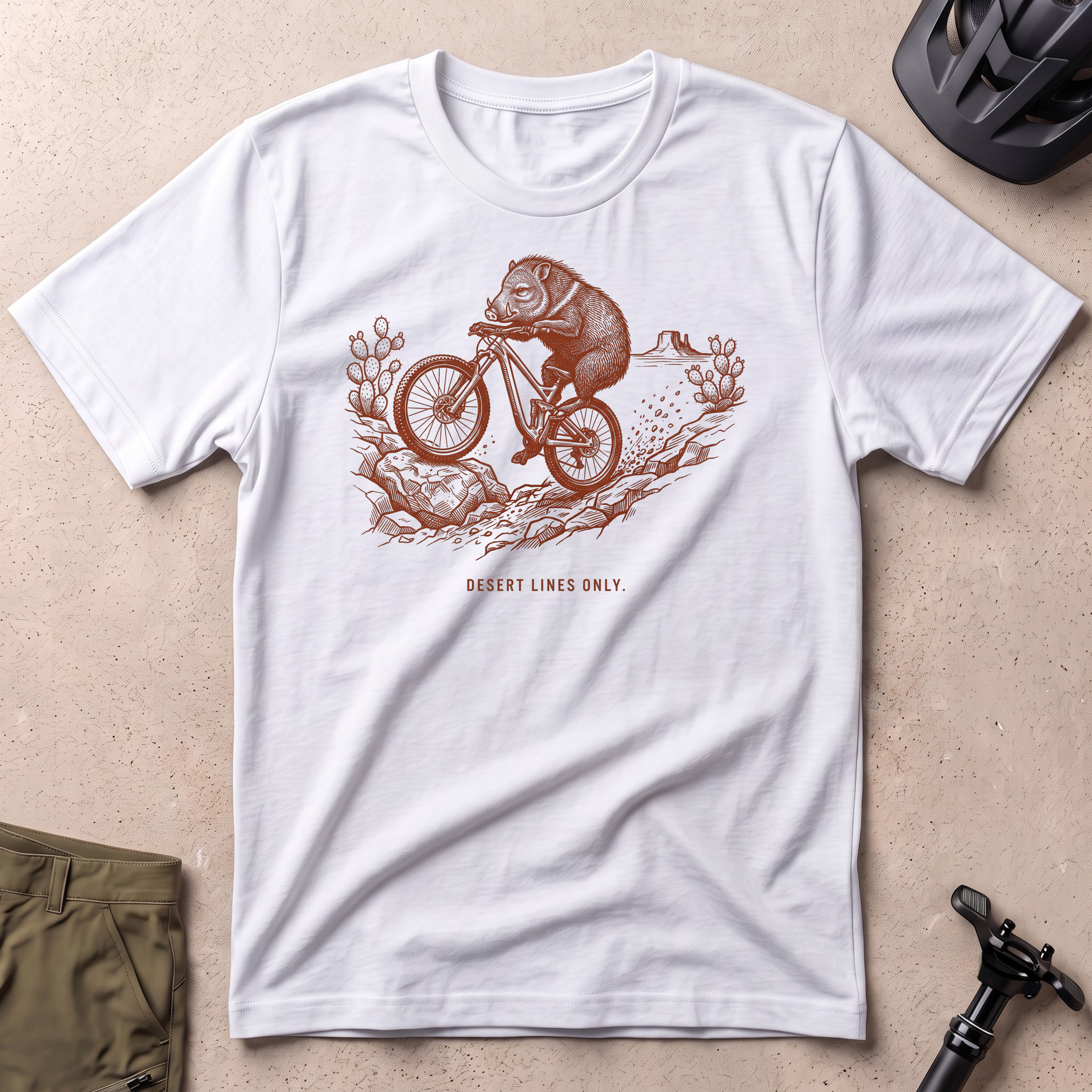 Desert Lines Only T-shirt