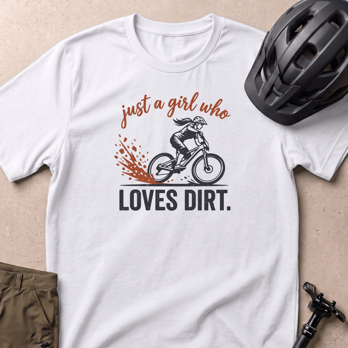 Girl Loves Dirt T-shirt