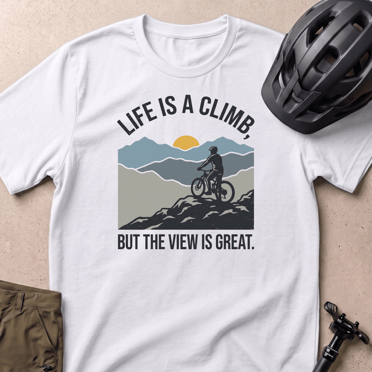 Life Is A Climb T-shirt