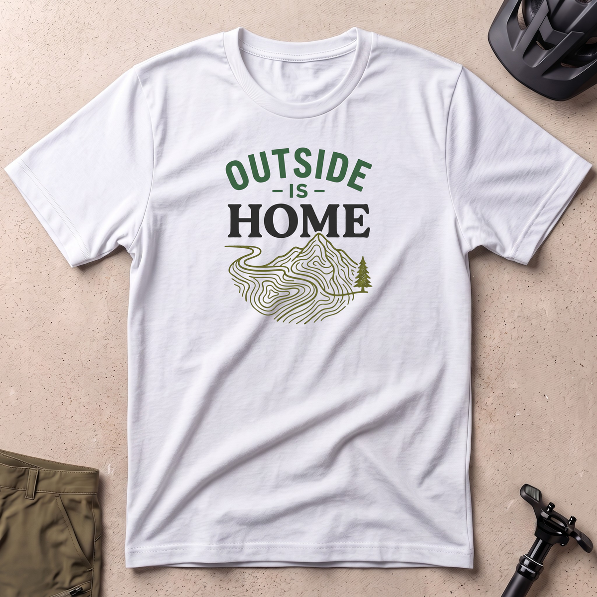 Outside Is Home T-shirt