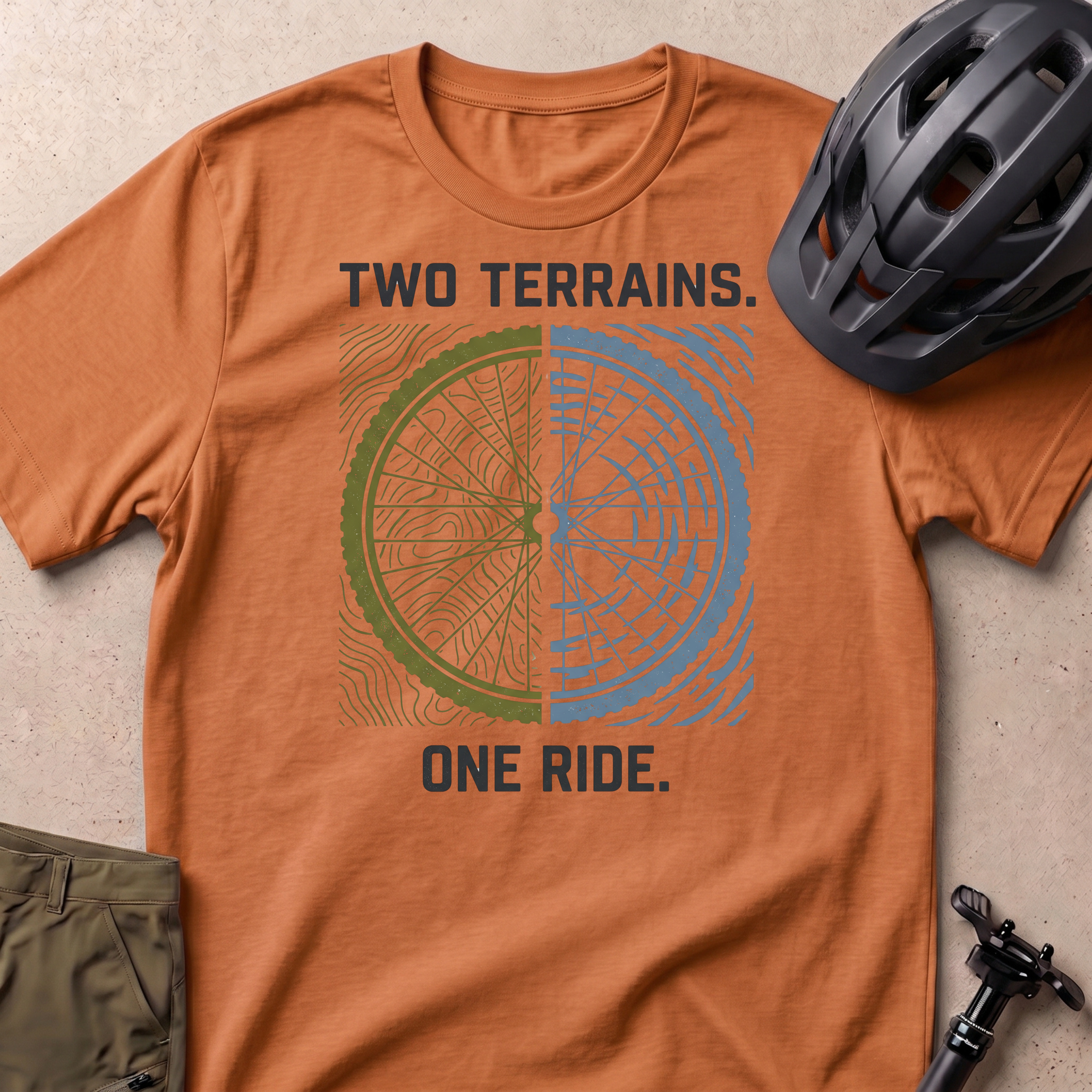 Two Terrains T-shirt