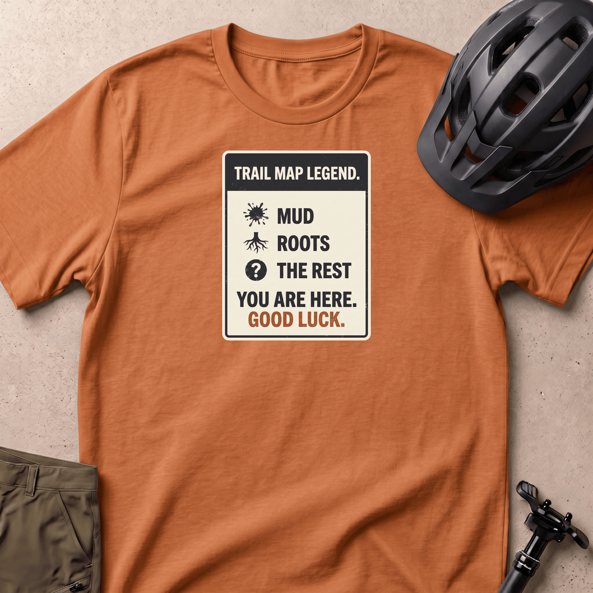 Trail Map Legend T-shirt