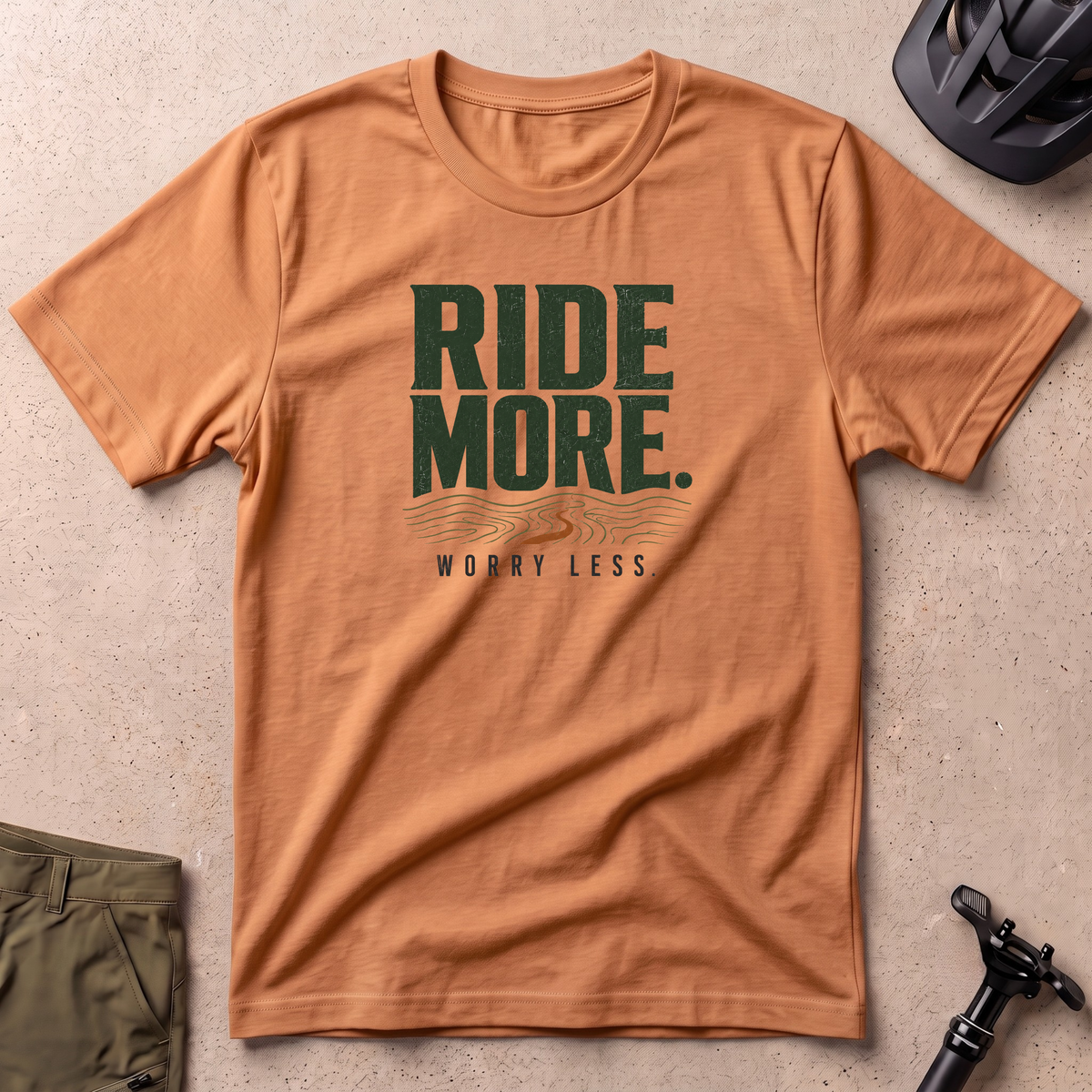 Ride More Worry Less T-shirt