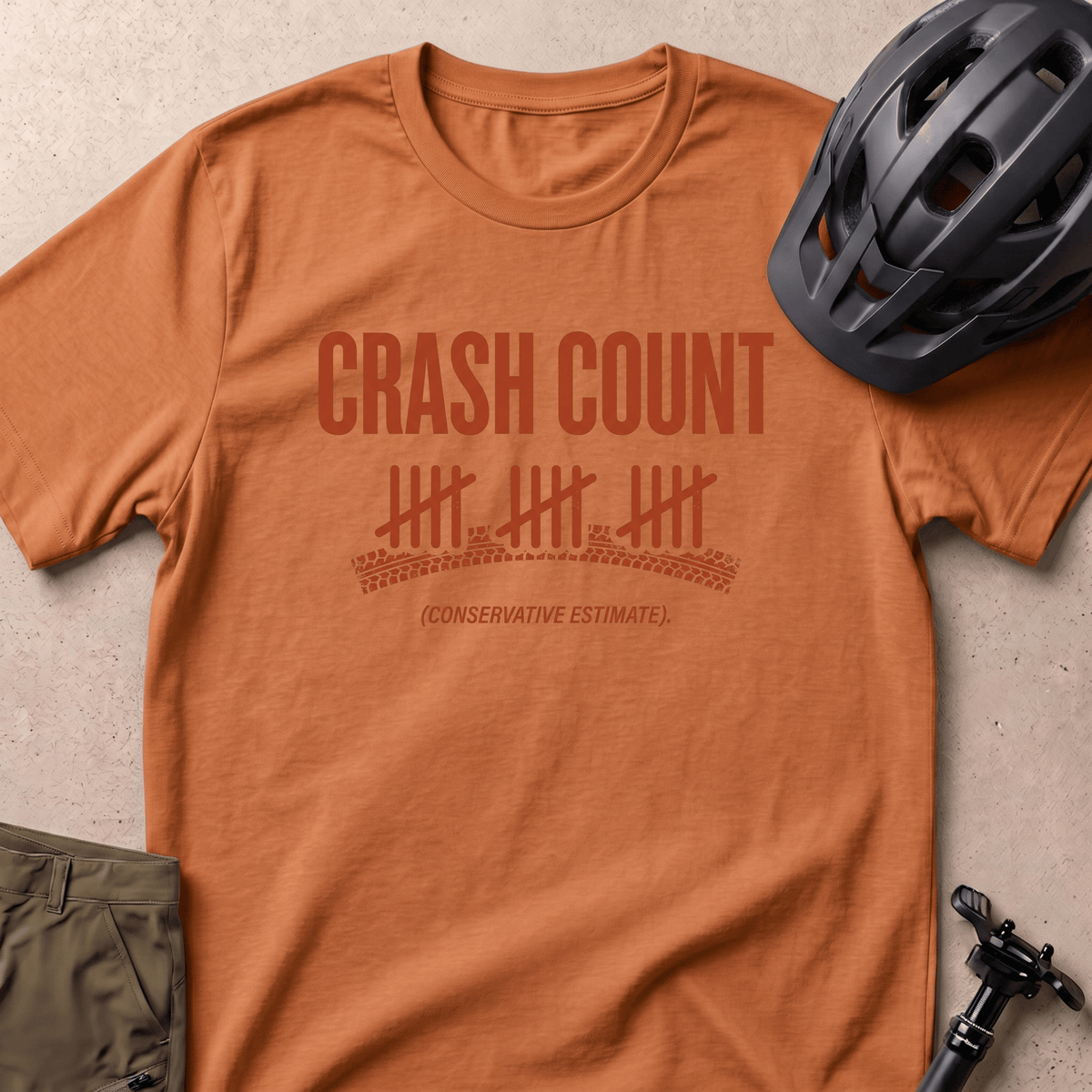 Crash Count T-shirt